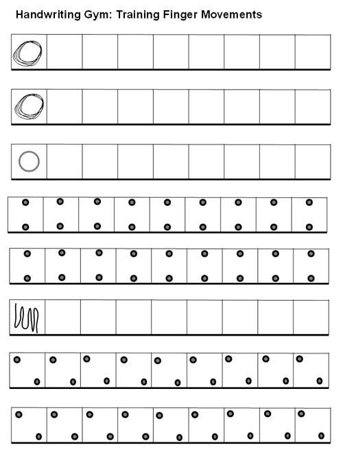 Circles in blocks 